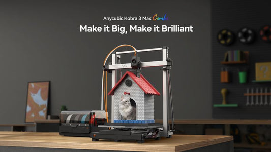 Anycubic Kobra 3 Max Combo: Der ultimative großformatige Multi-Color 3D-Drucker