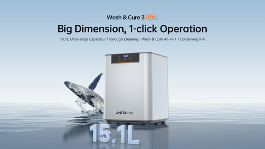 Warum Wash & Cure 3 Max? Ihr Perfekter Post-Processing Ratgeber