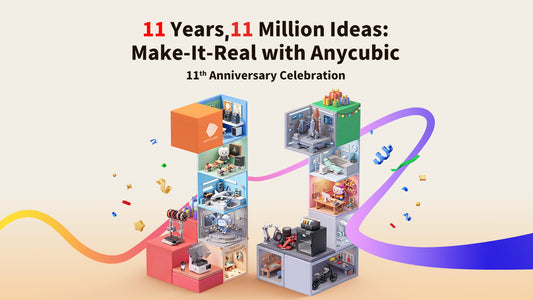 Anycubic-Jubiläumsaktion zum 11. Geburtstag 2026: Termine, Preise und Frühbucher-Vorteile