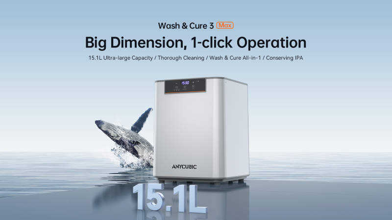 Warum Wash & Cure 3 Max? Ihr Perfekter Post-Processing Ratgeber