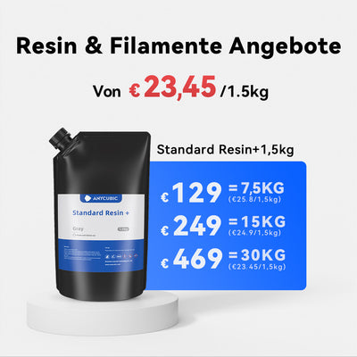 1.5KG Standard Resin+ 7.5-30kg Angebote