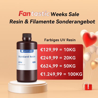 Farbiges UV Resin 10-100kg Angebote