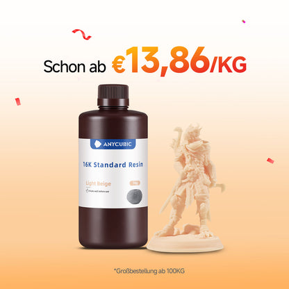 16K Standard Resin 10-100 kg Angebote