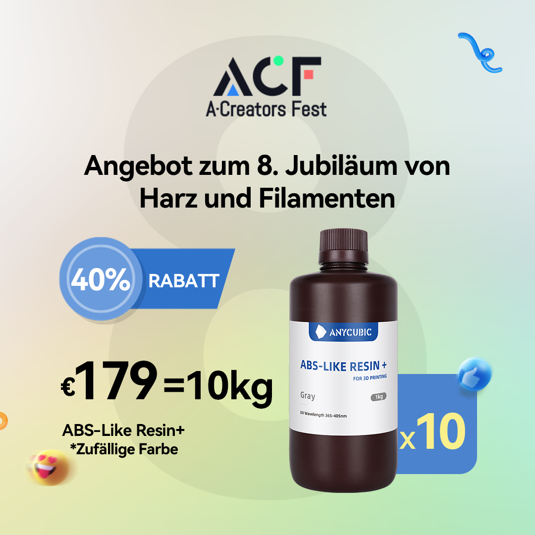 Anycubic ABS-Like Resin+ im Angebot Bis zu 49% Rabatt