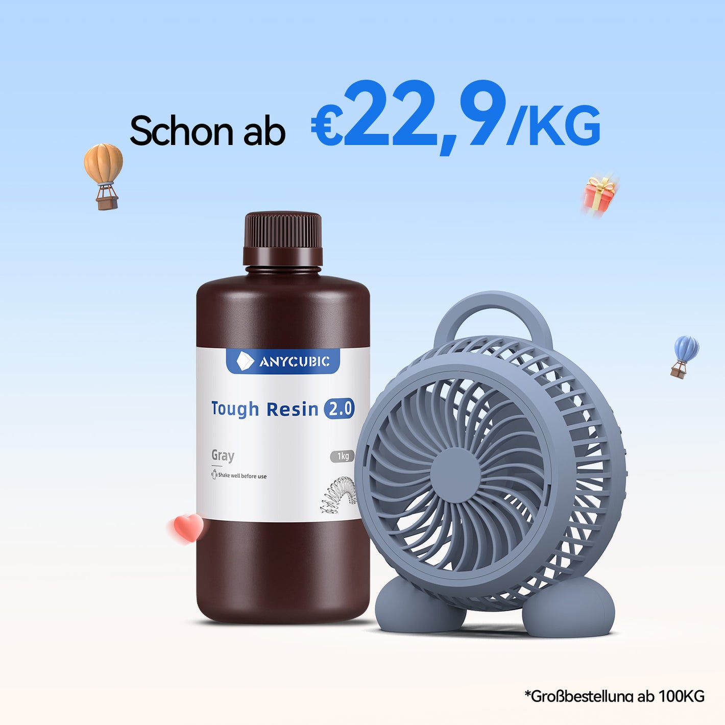 Tough Resin 2.0 10-100KG Angebote