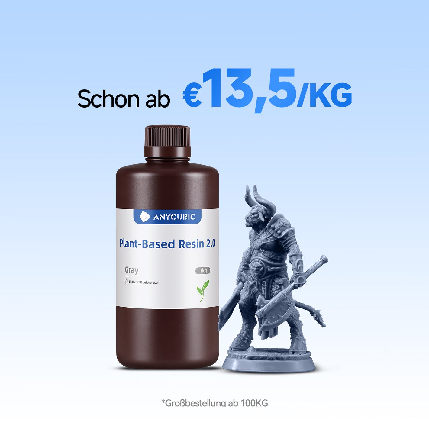 Pflanzenbasiertes UV Resin 2.0 10-100 kg Angebote