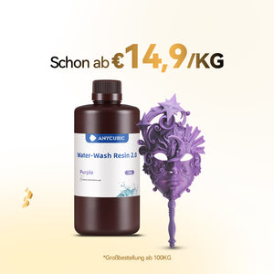 Water Washable Resin 2.0 10-100KG Angebote