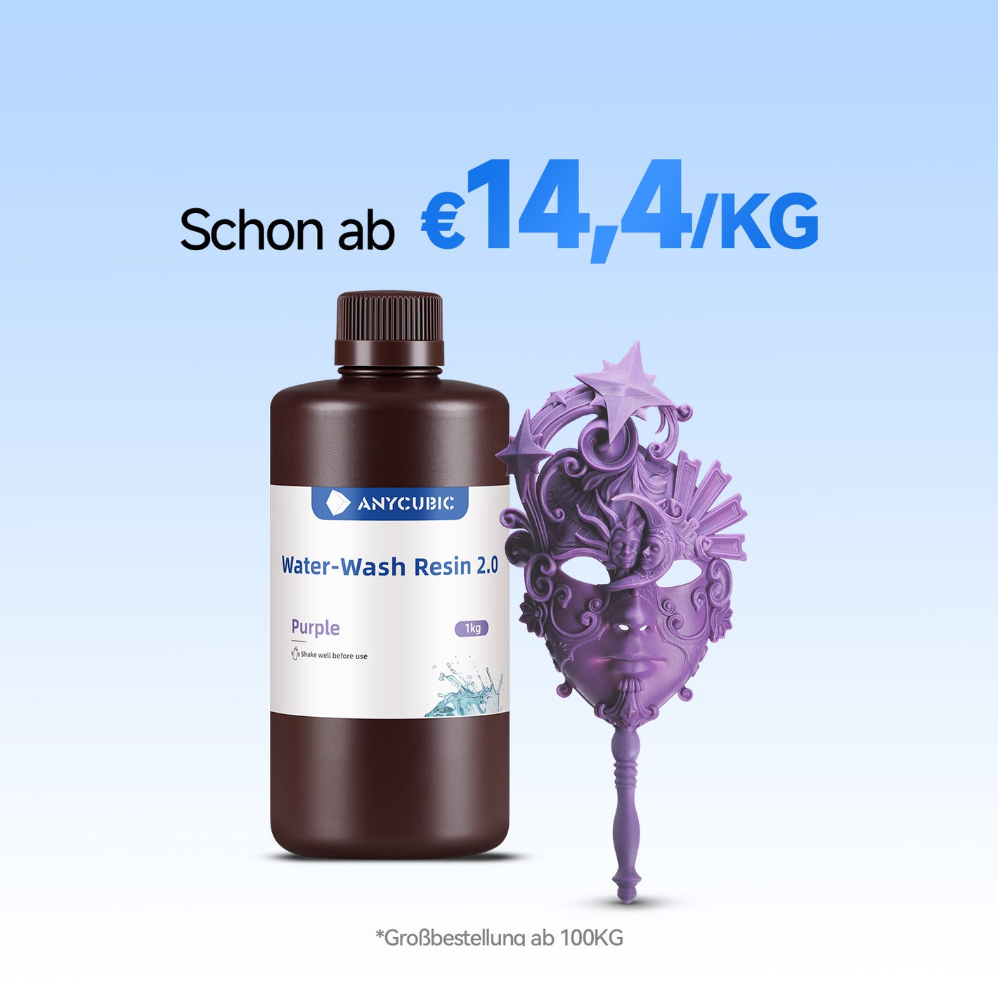 Water Washable Resin 2.0 10-100 kg Angebote
