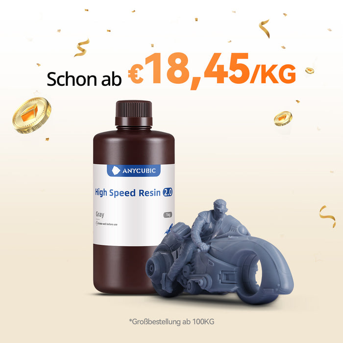 High Speed Resin 2.0 10-100KG Angebote