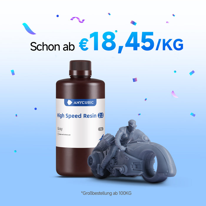 High Speed Resin 2.0 10-100KG Angebote