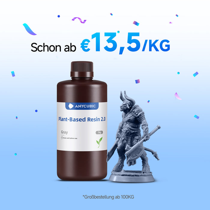 Pflanzenbasiertes UV Resin 2.0 10-100KG Angebote