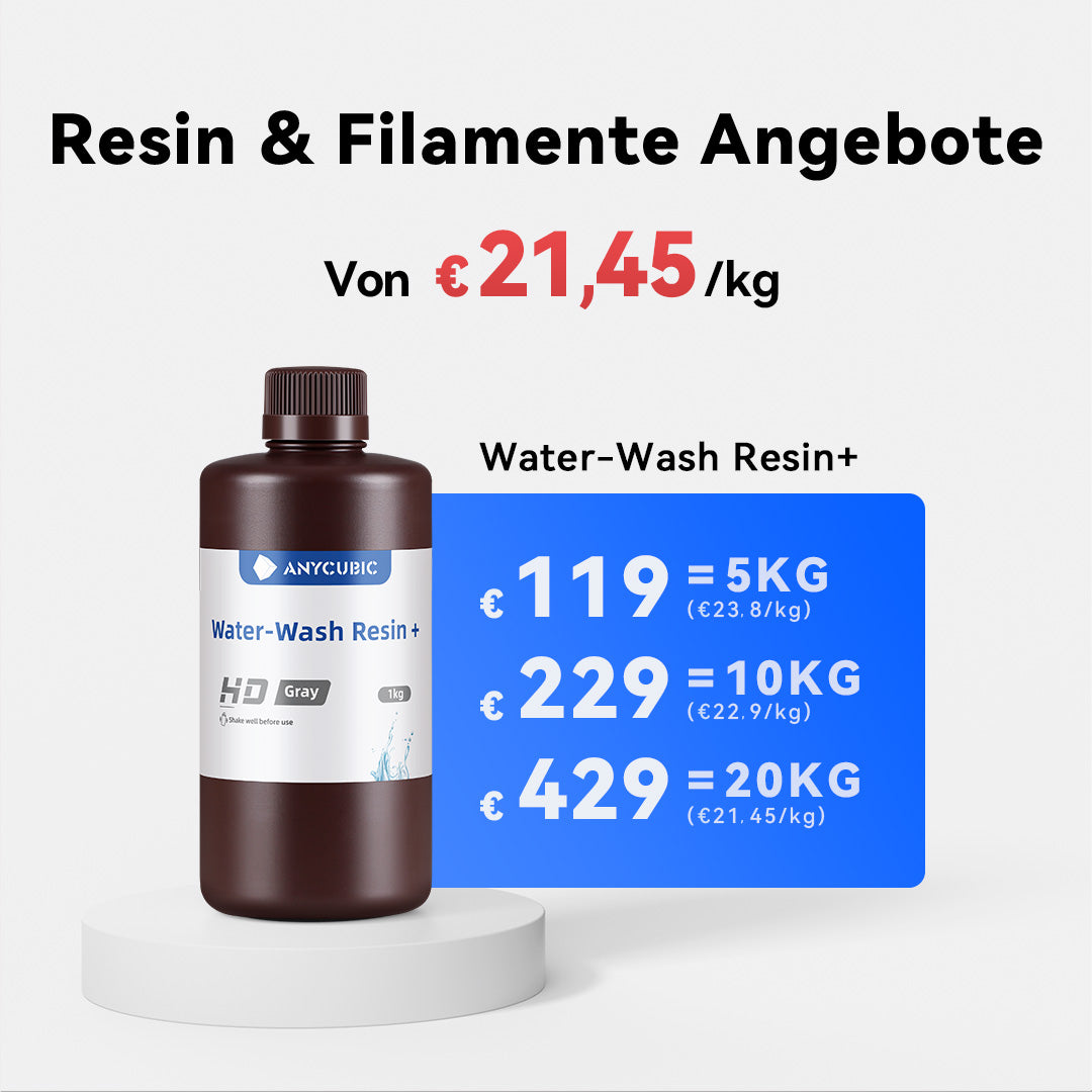 Water Washable Resin+ 5-20kg Angebote