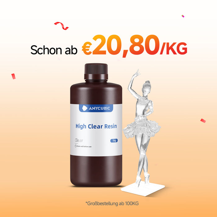 High Clear Resin 10-100 kg Angebote