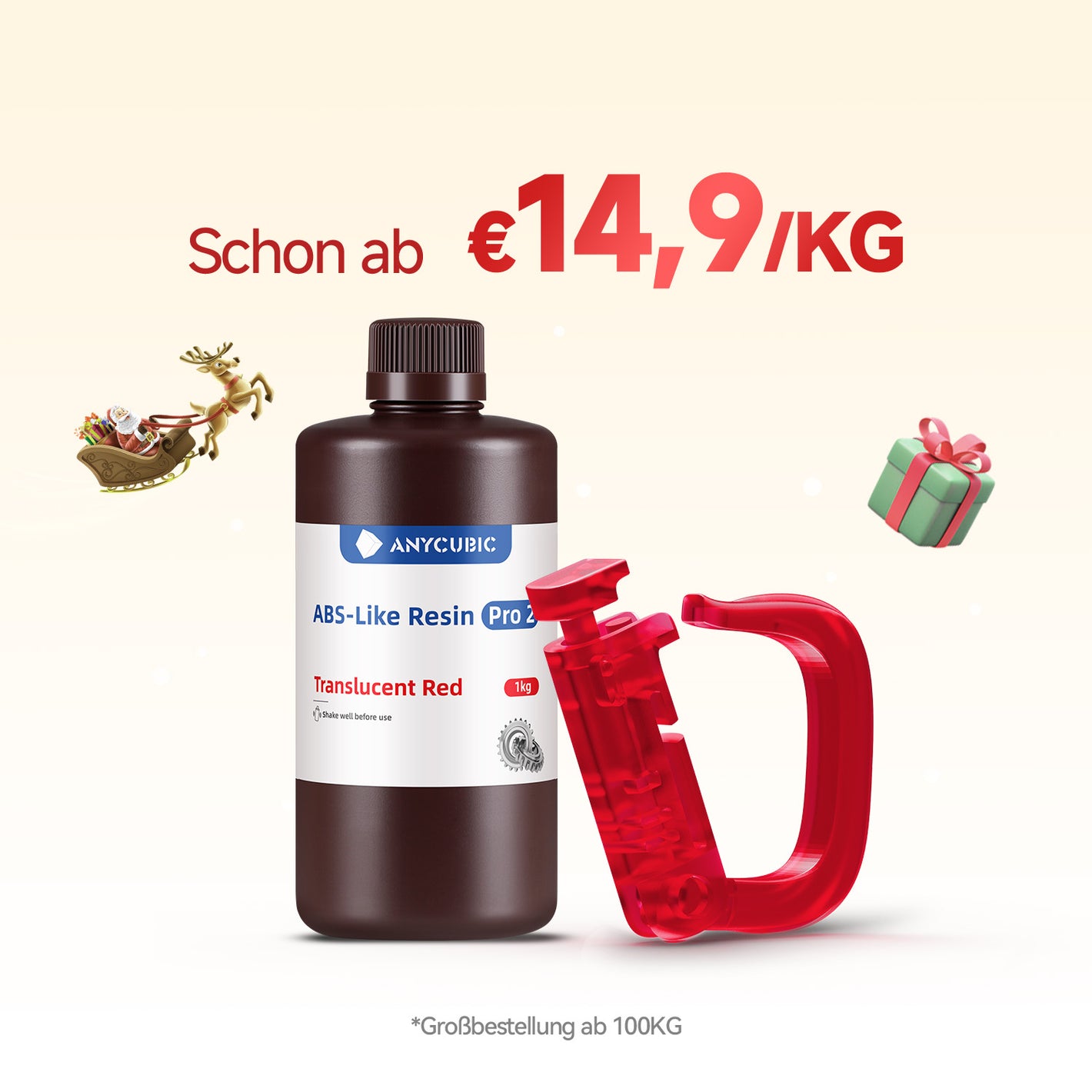 ABS-Like Resin Pro 2 10-100KG Angebote