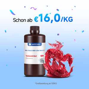 Water-Wash ABS-Like Resin 3.0 10-100KG Angebote