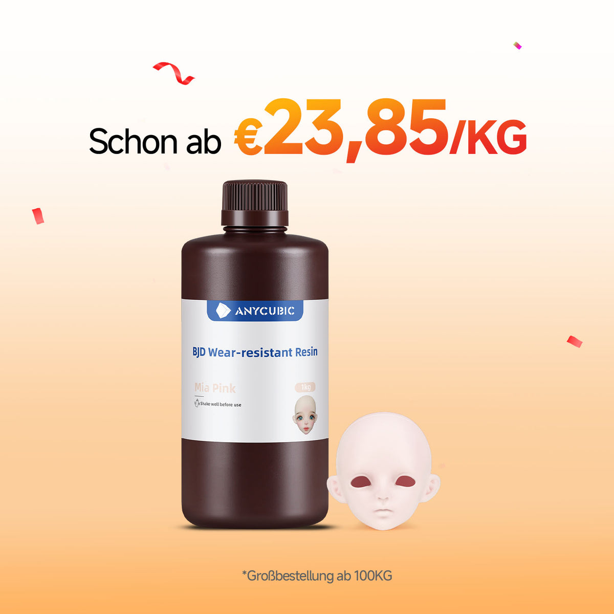 BJD Wear-Resistant Resin 10-100 kg Angebote
