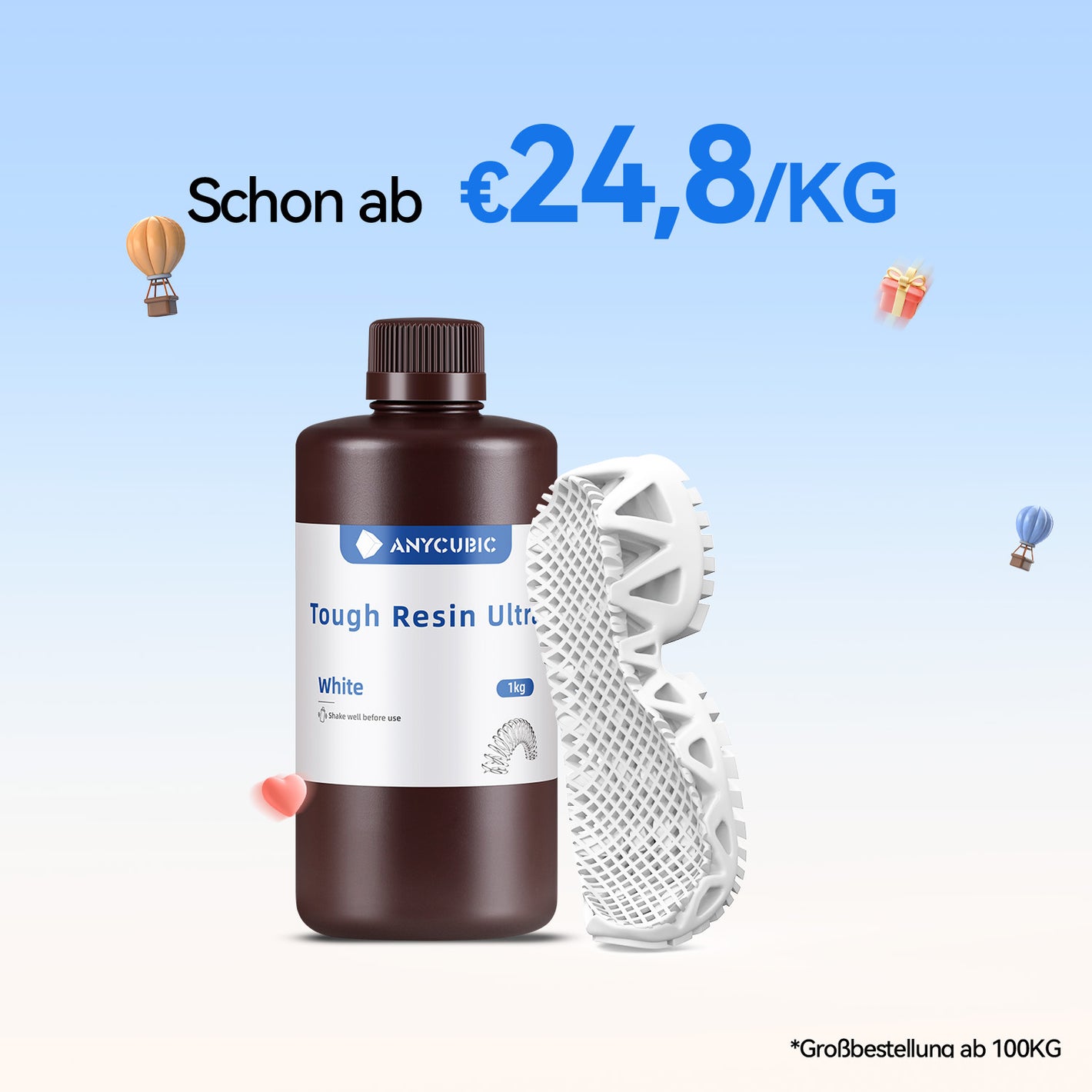 Tough Resin Ultra 10-100KG Angebote