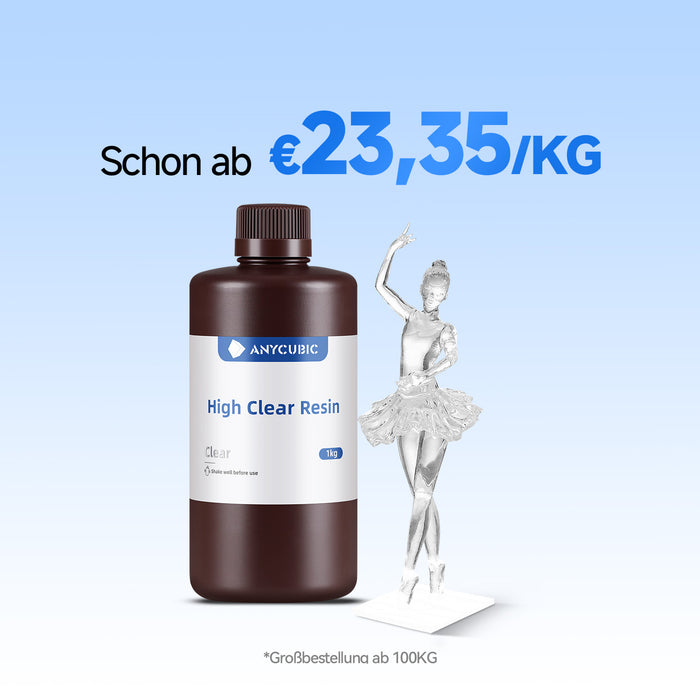 High Clear Resin 10-100 kg Angebote