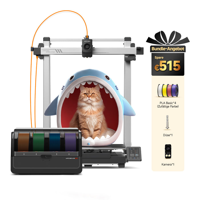 Kobra 3 Max Combo PLA Basic 4-Farben-Bundle