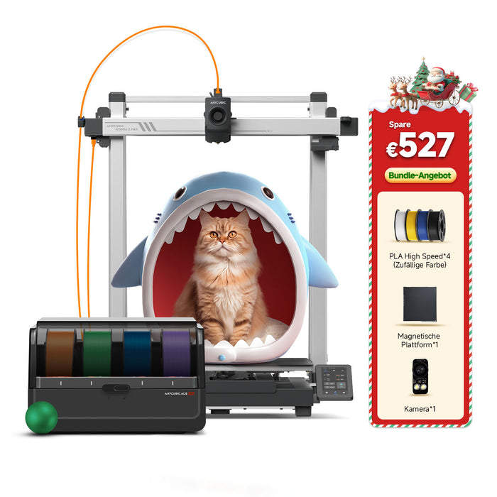 Kobra 3 Max Combo – Schnelles 4-Farben-Großformat-Bundle