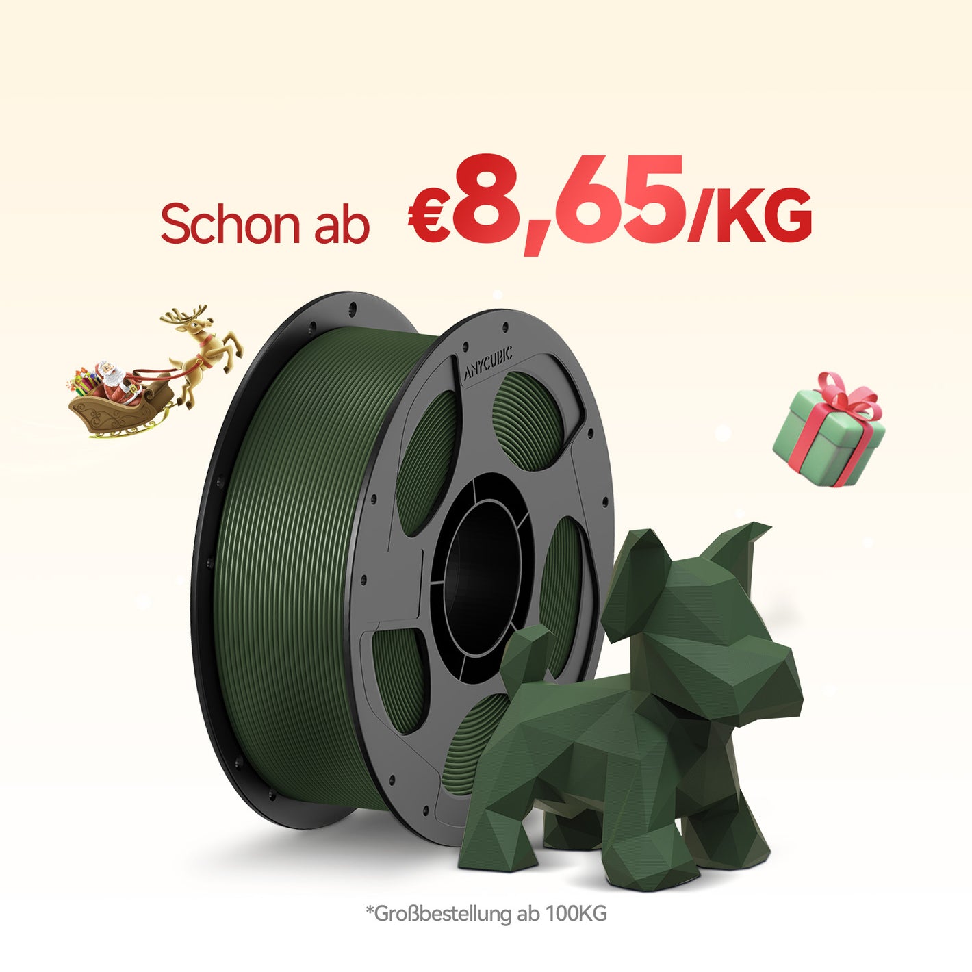 PETG Filament 10-100KG Angebote