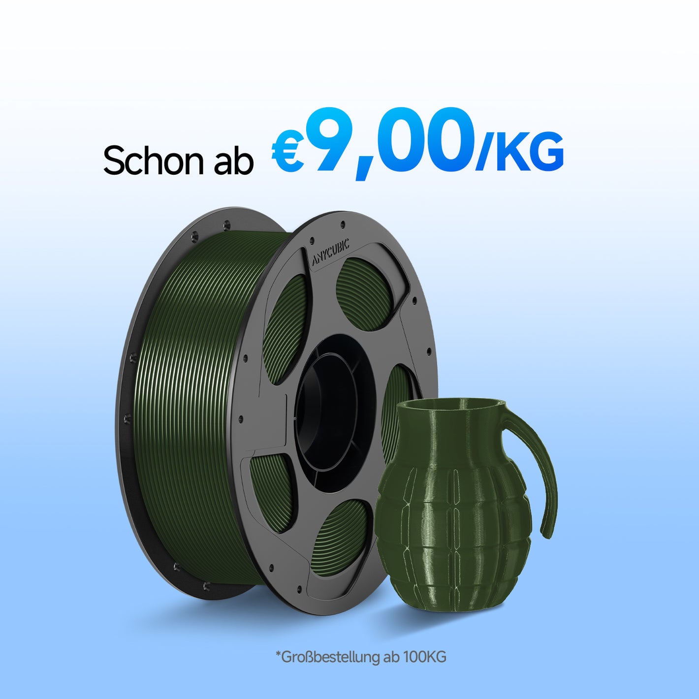PETG Filament 10-100 kg Angebote