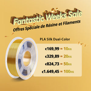 PLA Silk Dual/Tri-Color 10-100KG Angebote
