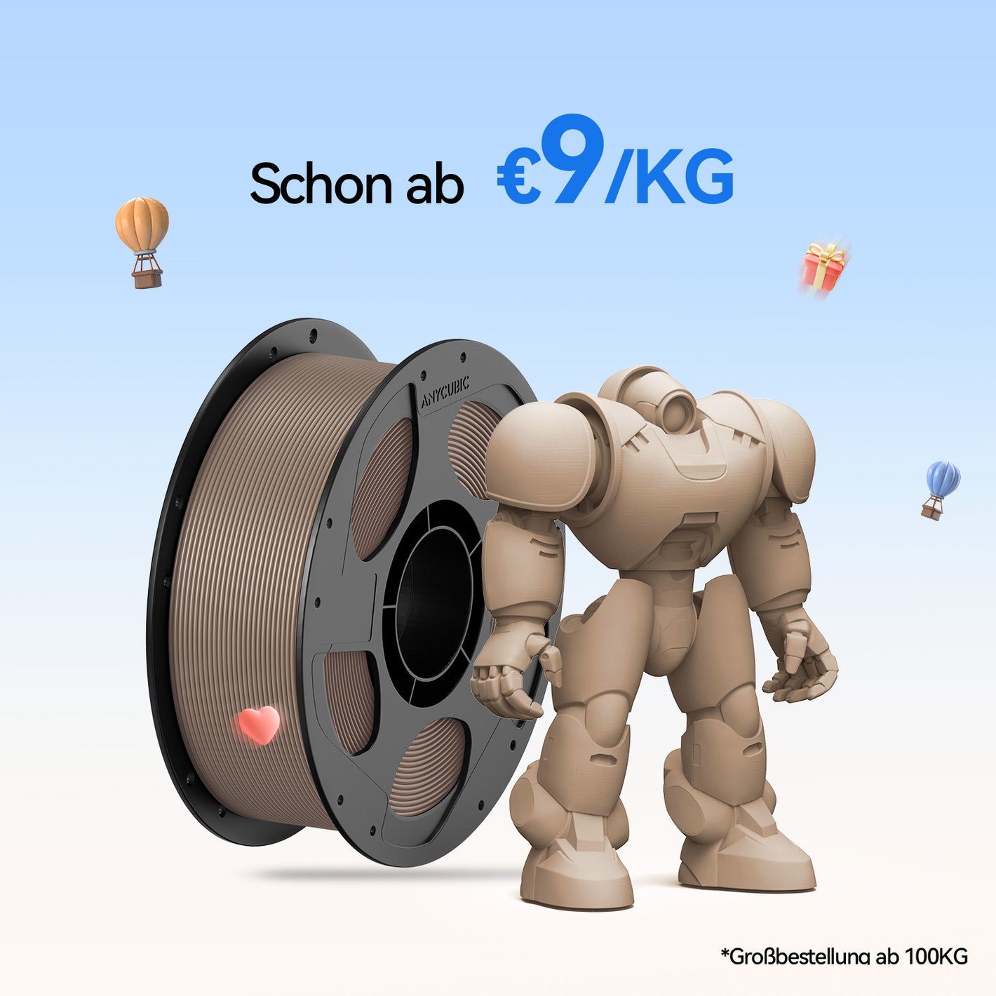 PLA Basic 10-100KG Angebote