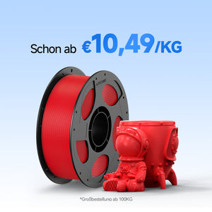 High Speed PLA Filament 10-100 kg Angebote