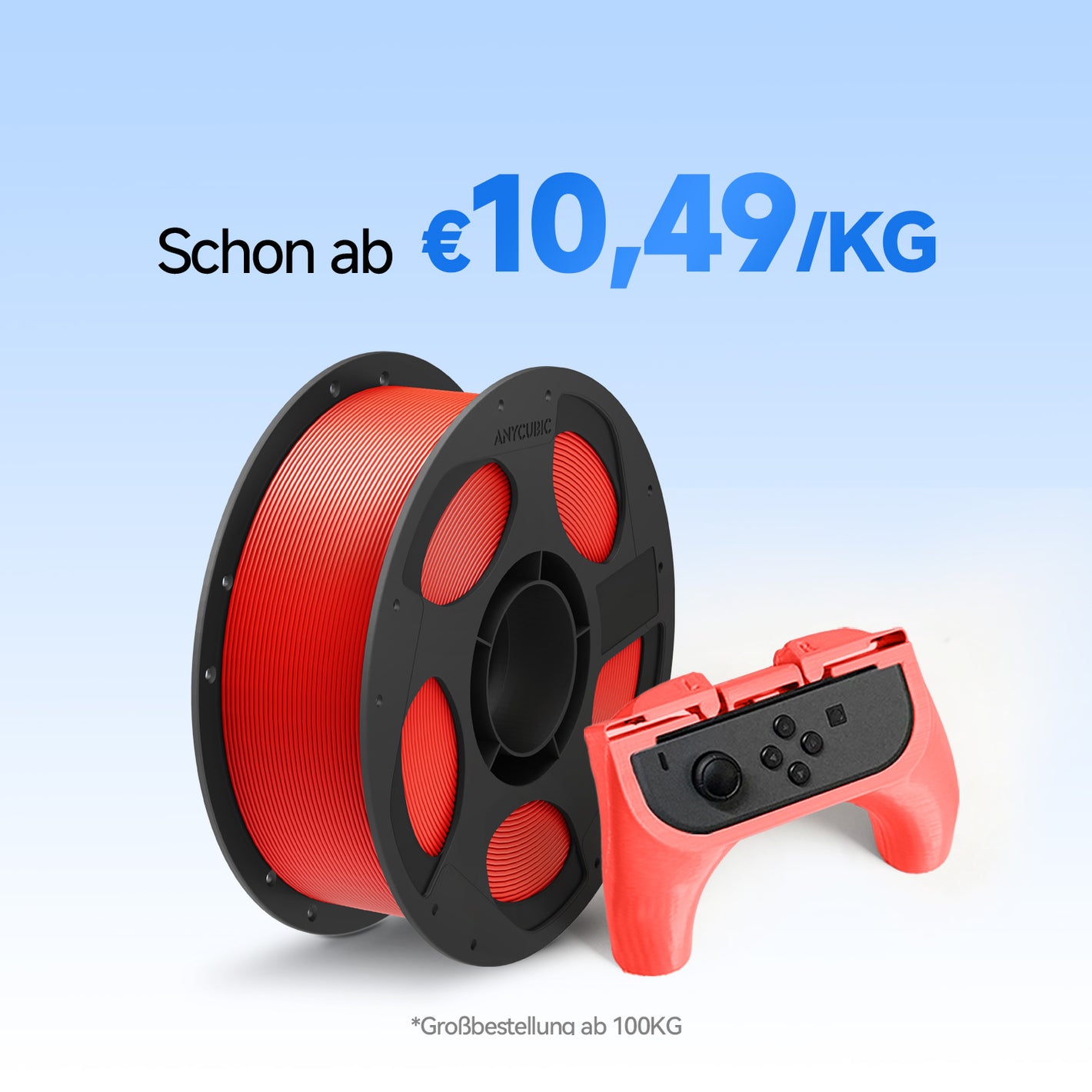 PLA+ Filament 10-100KG Angebote