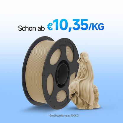 Matte PLA Filament 10-100 kg Angebote