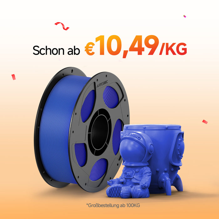 PLA High Speed Filament 10-100 kg Angebote