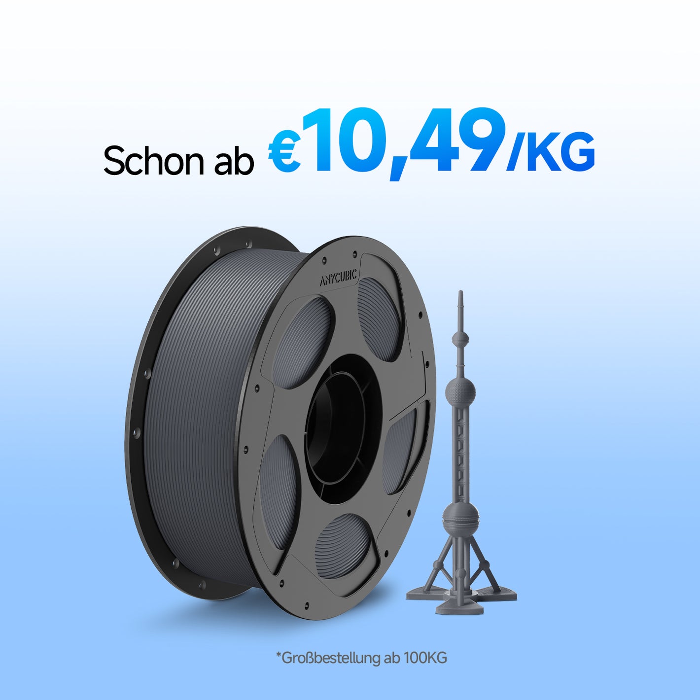 PLA+ Filament 10-100 kg Angebote