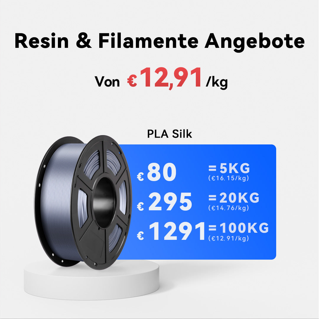 Silk PLA Filament 5-20kg Angebote