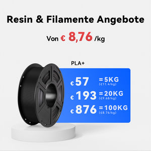 PLA+ Filament 5-100kg Angebote