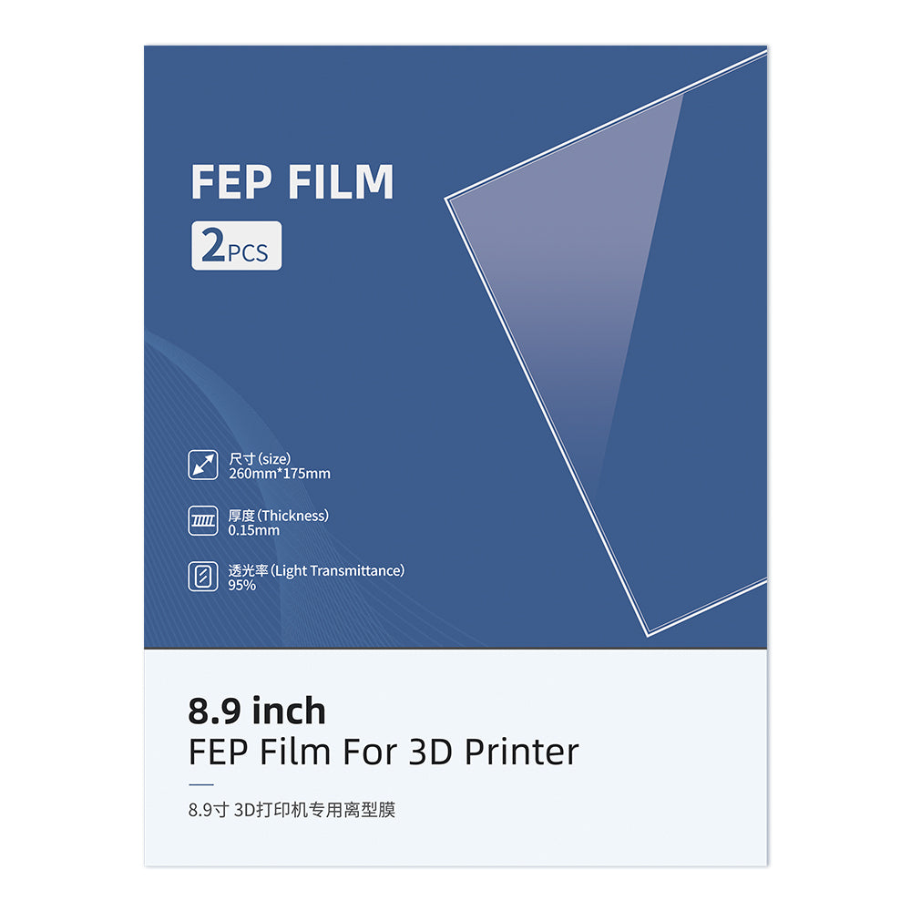 2 Stück 9,25" FEP-Folie für den SLA Drucker für Anycubic Photon Mono X 6Ks