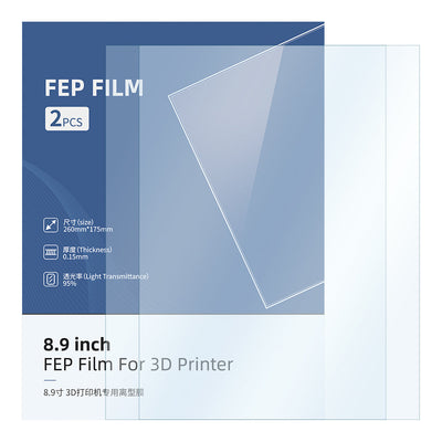 2 Stück 9,25" FEP-Folie für den SLA Drucker für Anycubic Photon Mono X 6Ks
