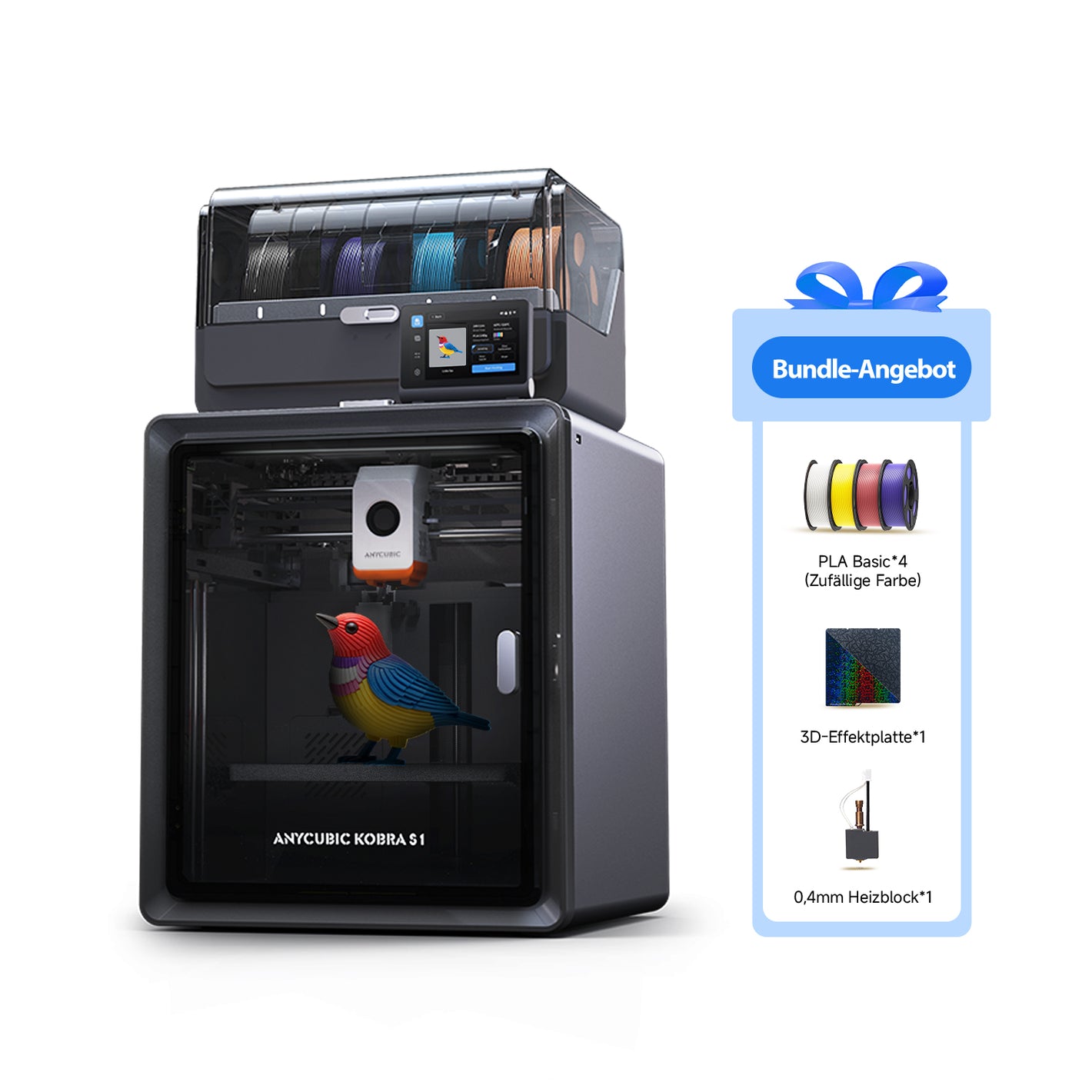 Kobra S1 Combo PLA Basic 4-Farben-Bundle
