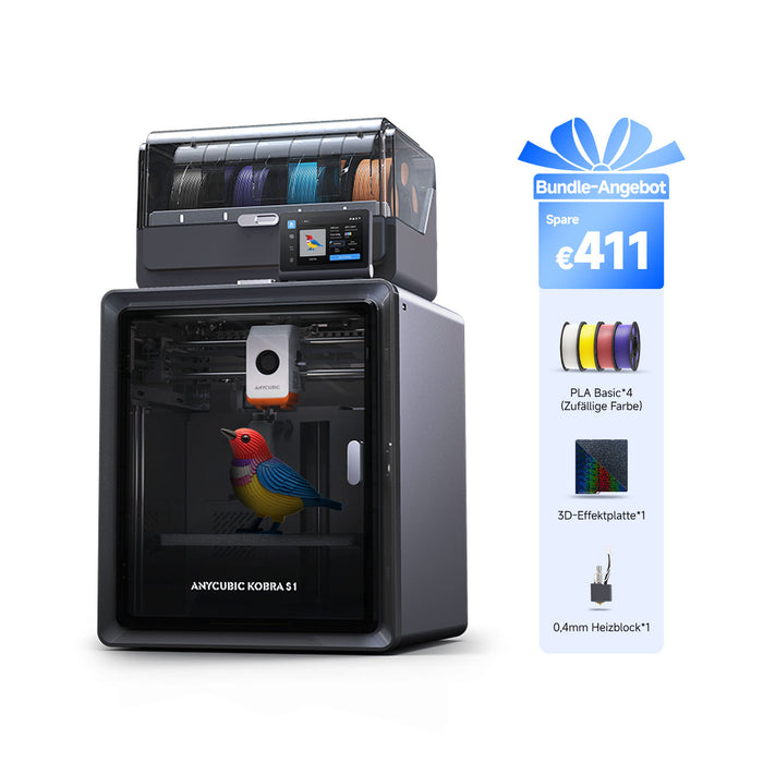 Kobra S1 Combo PLA Basic 4-Farben-Bundle