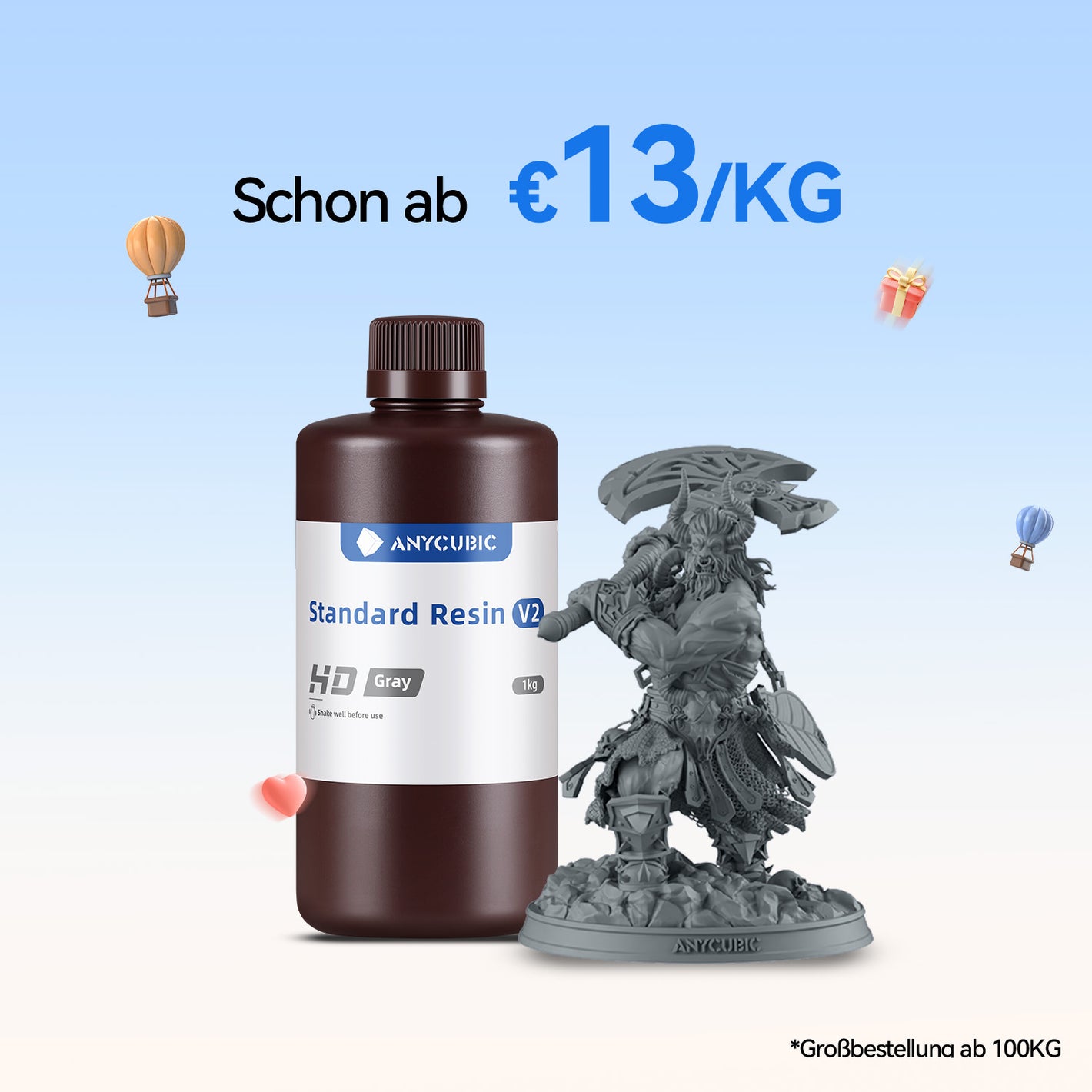 Standard Resin V2 10-100KG Angebote