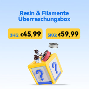 Anycubic Resin & Filamente Überraschungsbox