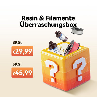 Anycubic Resin & Filamente Überraschungsbox