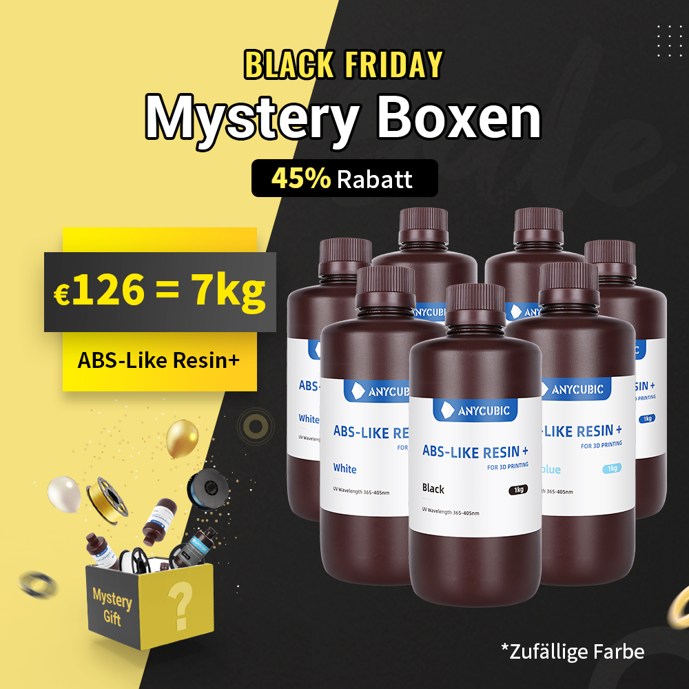 2KG-10KG Mystery Boxen Anycubic Mixed Resin+ PLA
