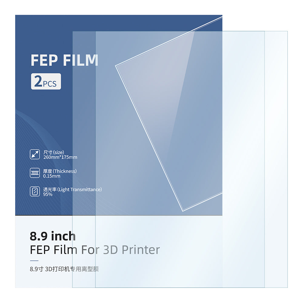 2 Stück 9,25" FEP-Folie für den SLA Drucker für Anycubic Photon Mono X 6K