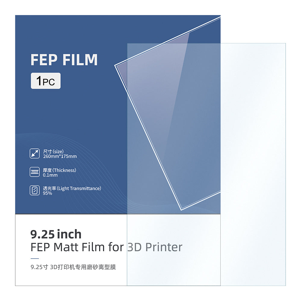 1 Stück 9,25" Gefrostet FEP-Folie für den SLA Drucker für Anycubic Photon M3 Plus