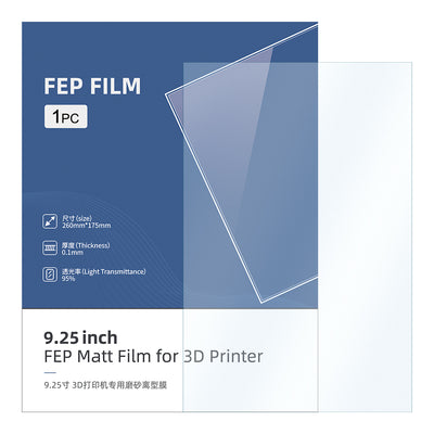 1 Stück 9,25" Gefrostet FEP-Folie für den SLA Drucker für Anycubic Photon Mono X 6K